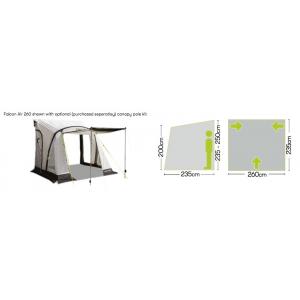 CAW 8000 Falcon Air Porch Awning 260
